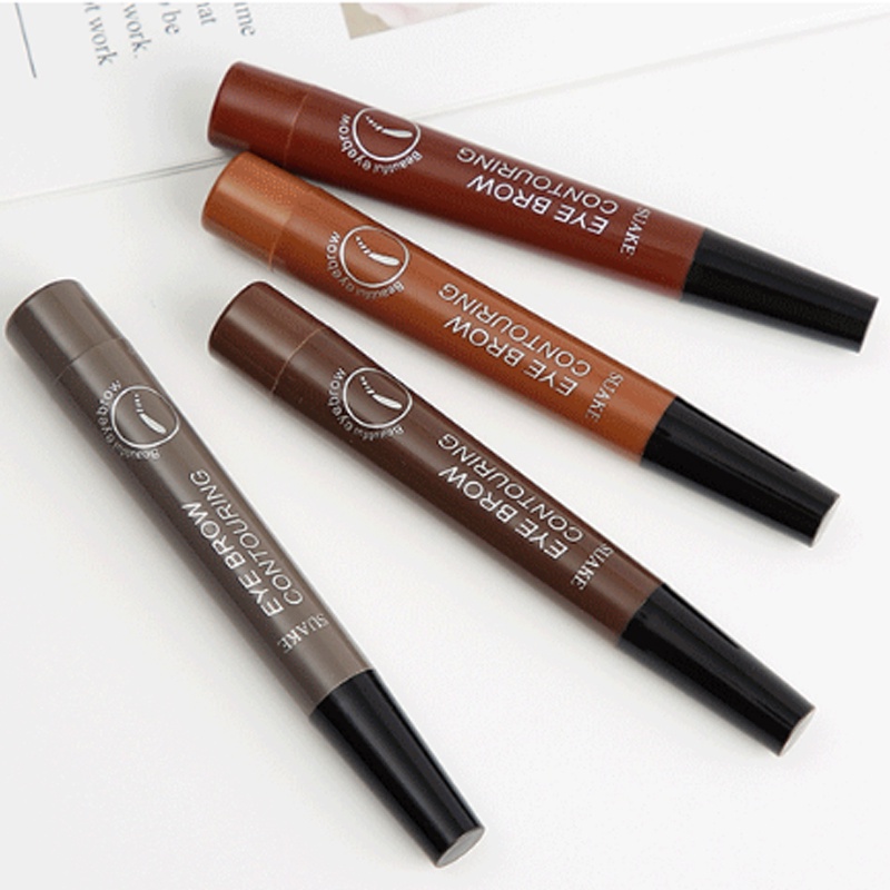 ALNECE - TINT MY 4 TIP WATERPROOF EYEBROW- ANTI AIR DAN TAHAN LAMA- PENSIL ALIS