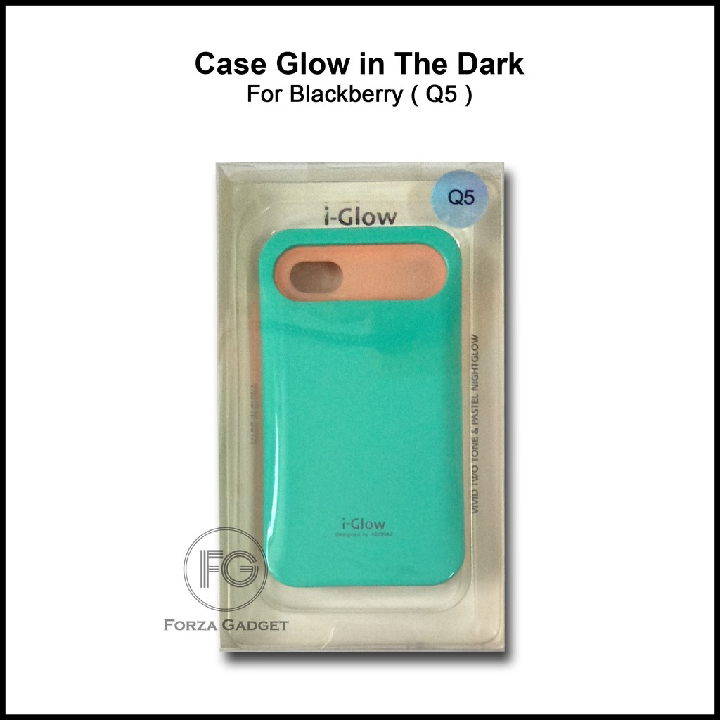 Case i-Glow for Blackberry Q5 (Glow in The Dark)