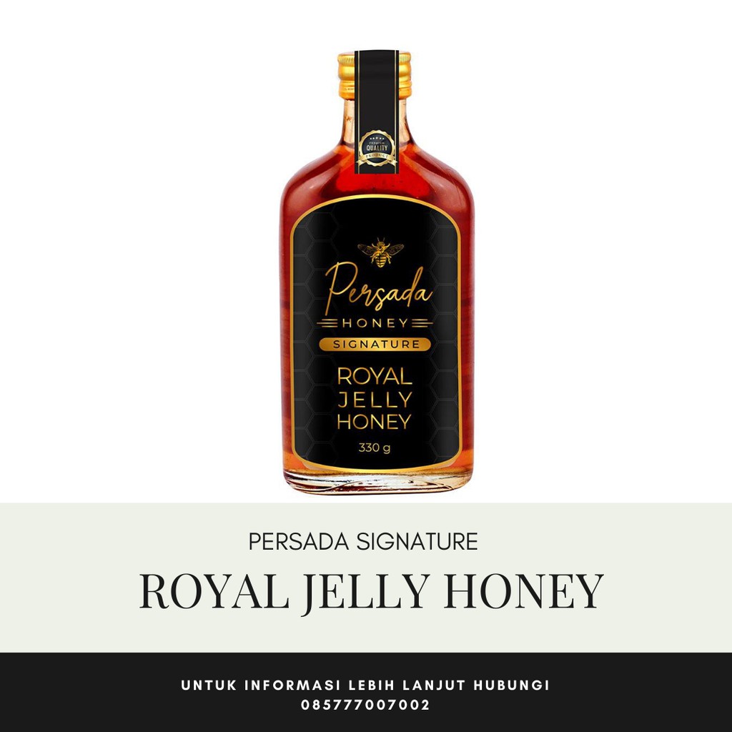 

Royal Jelly Honey Persada | Madu Melifera Royal Jelly 330Gram