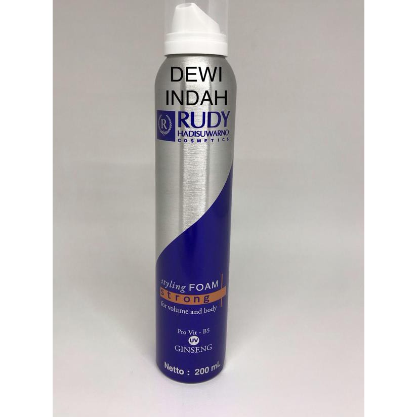 Rudy Hadisuwarno styling foam atrong hold