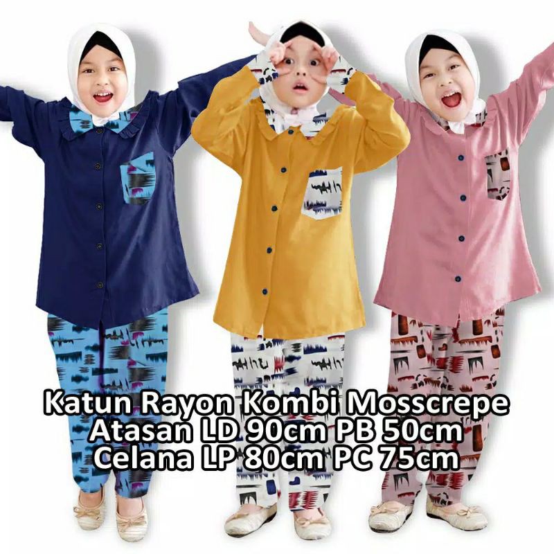 Set Anak // Set Rayon Anak