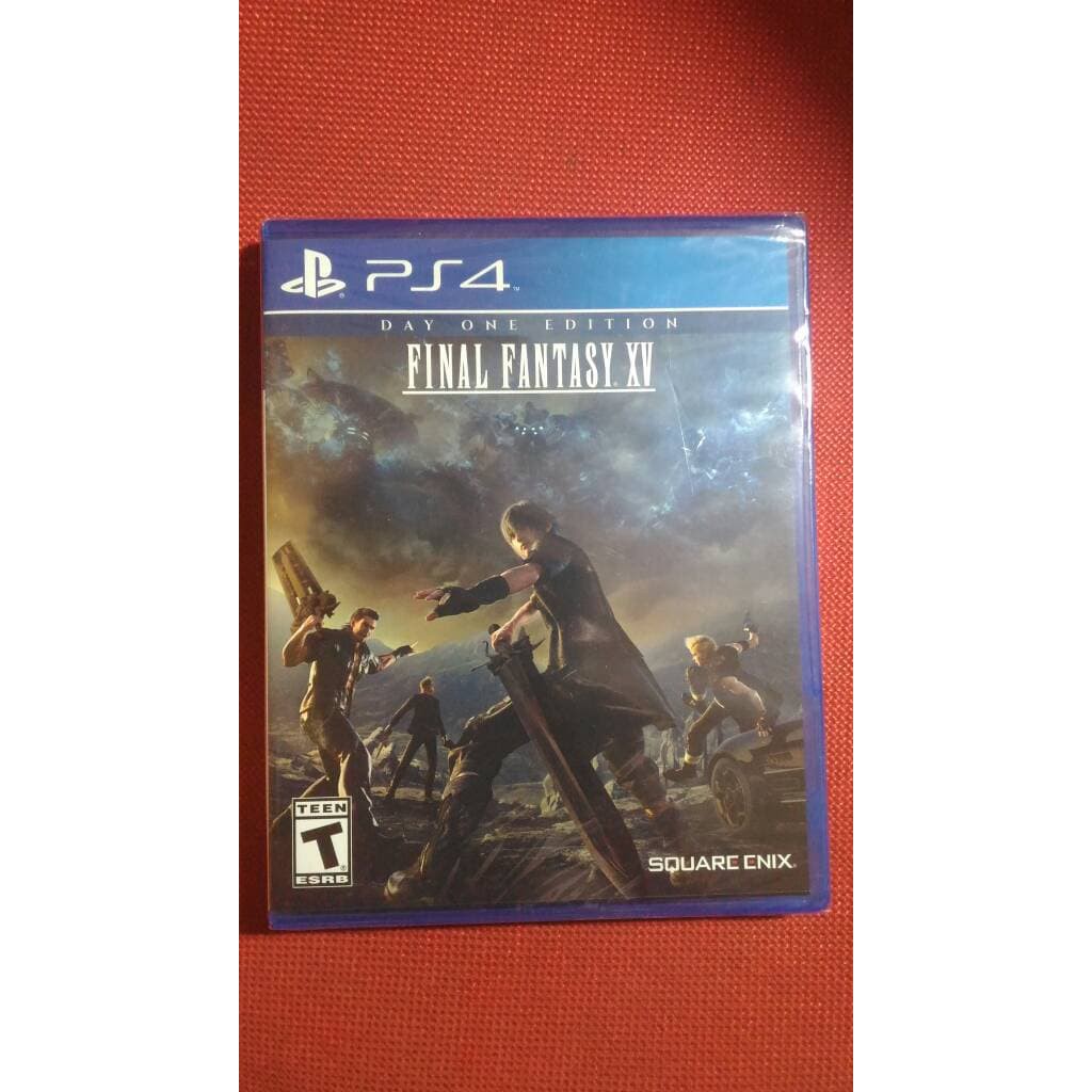 kaset game bd ps4 ps 4 final fantasy ff xv 15 playstation baru new bnib segel