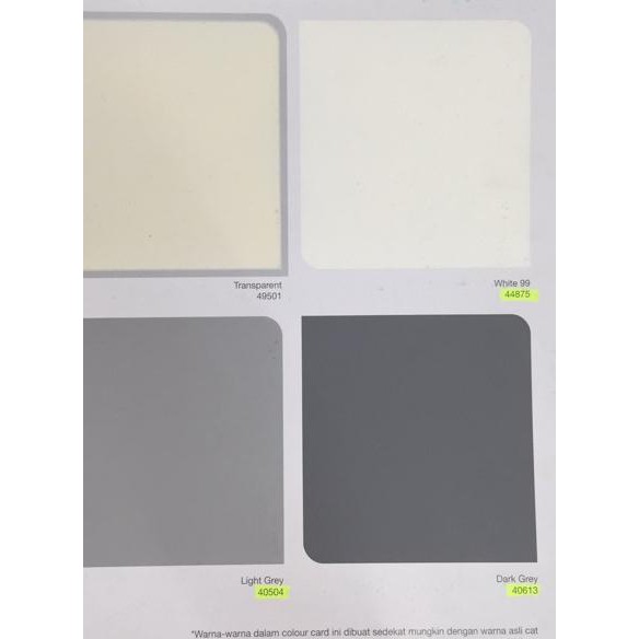 _ GGN CAT WATERPROOF DULUX AQUASHIELD 1 KG Spesial Order