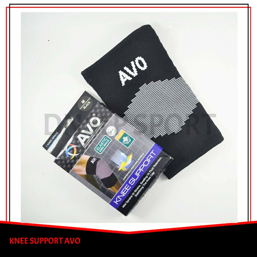 KNEE SUPPORT / DEKKER LUTUT / PELINDUNG LUTUT / KNEE ELASTIC SUPPORT AVO