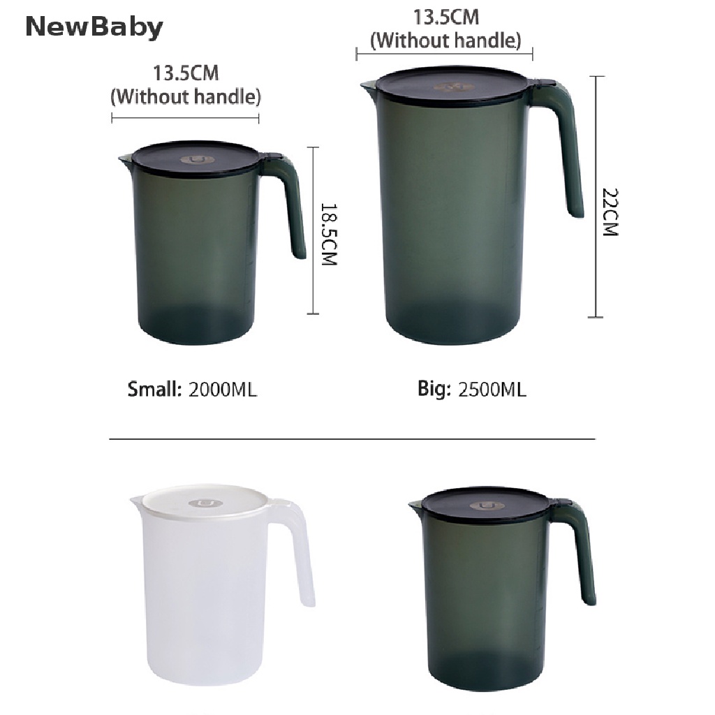 Set Teko Air Dingin Bahan Plastik Kapasitas Besar Untuk Bayi