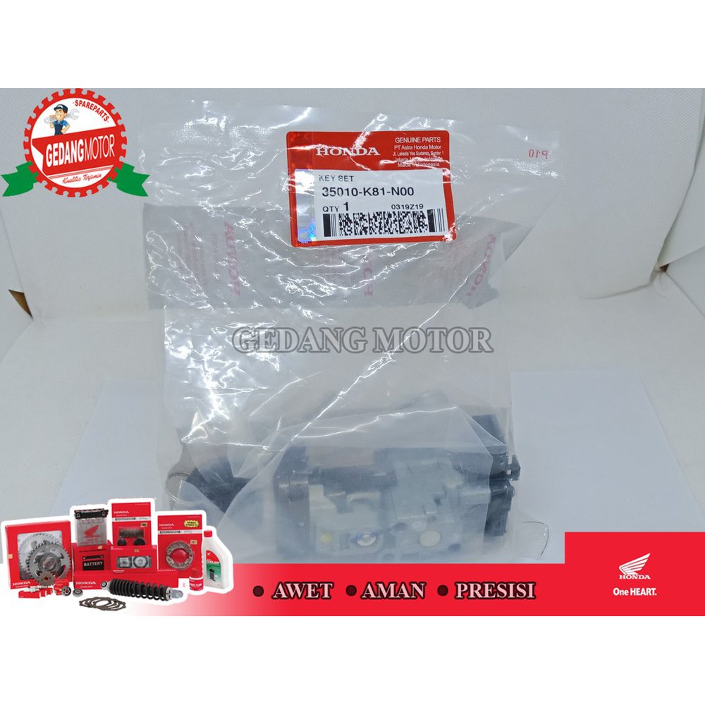 KUNCI KONTAK BEAT ECO FI 2016 - 2017 BEAT STREET ORI 35010- bac5