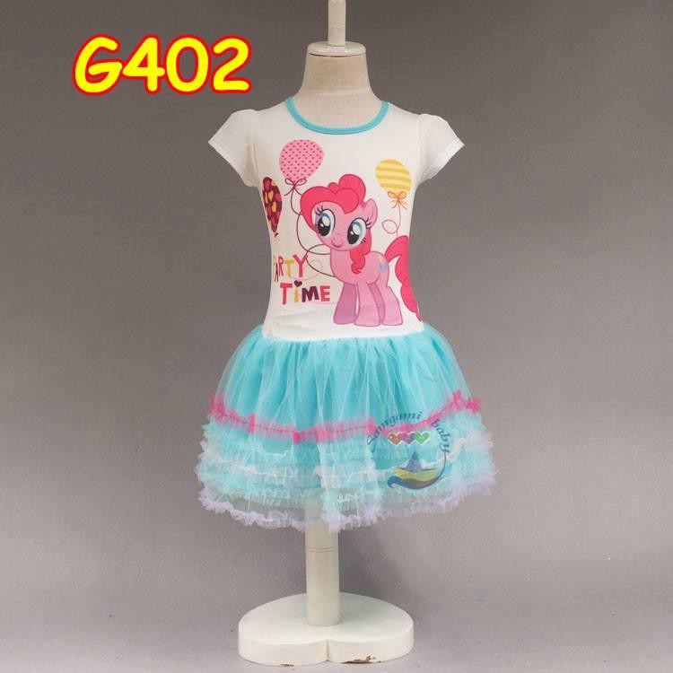 G402 DRESS LITTLE PONY / DRESS ANAK TUTU/ BAJU LITTLE PONY