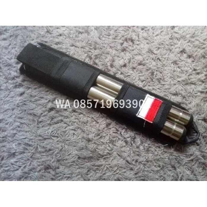 Populer Double Stick Stainles Plus Sarung DS02