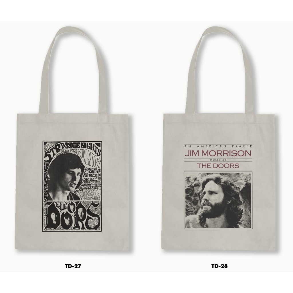 TOTE BAG BLACU - THE DOORS 02