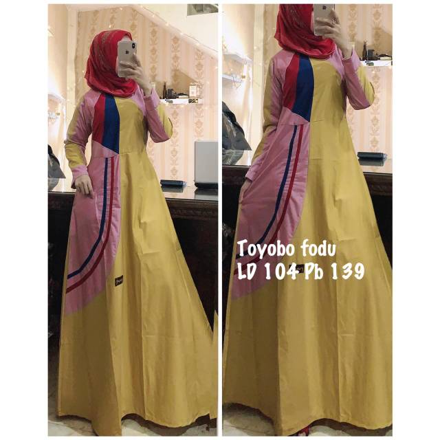Gamis wanita / gamis tuyobo / gamis kekinian