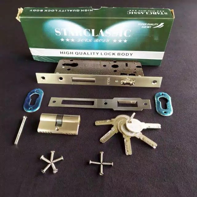 Body Kunci Pintu Starclassic / Body Pelor Erdos