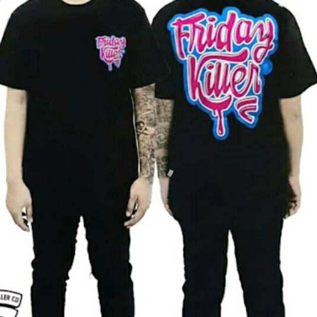 Kaos Friday Killer Terlaris / Kaos Friday Killer Murah