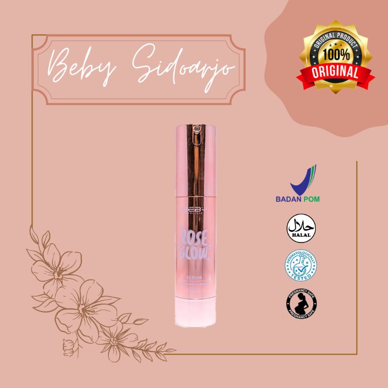 ROSE GLOW SERUM BEBY by dr. TATA
