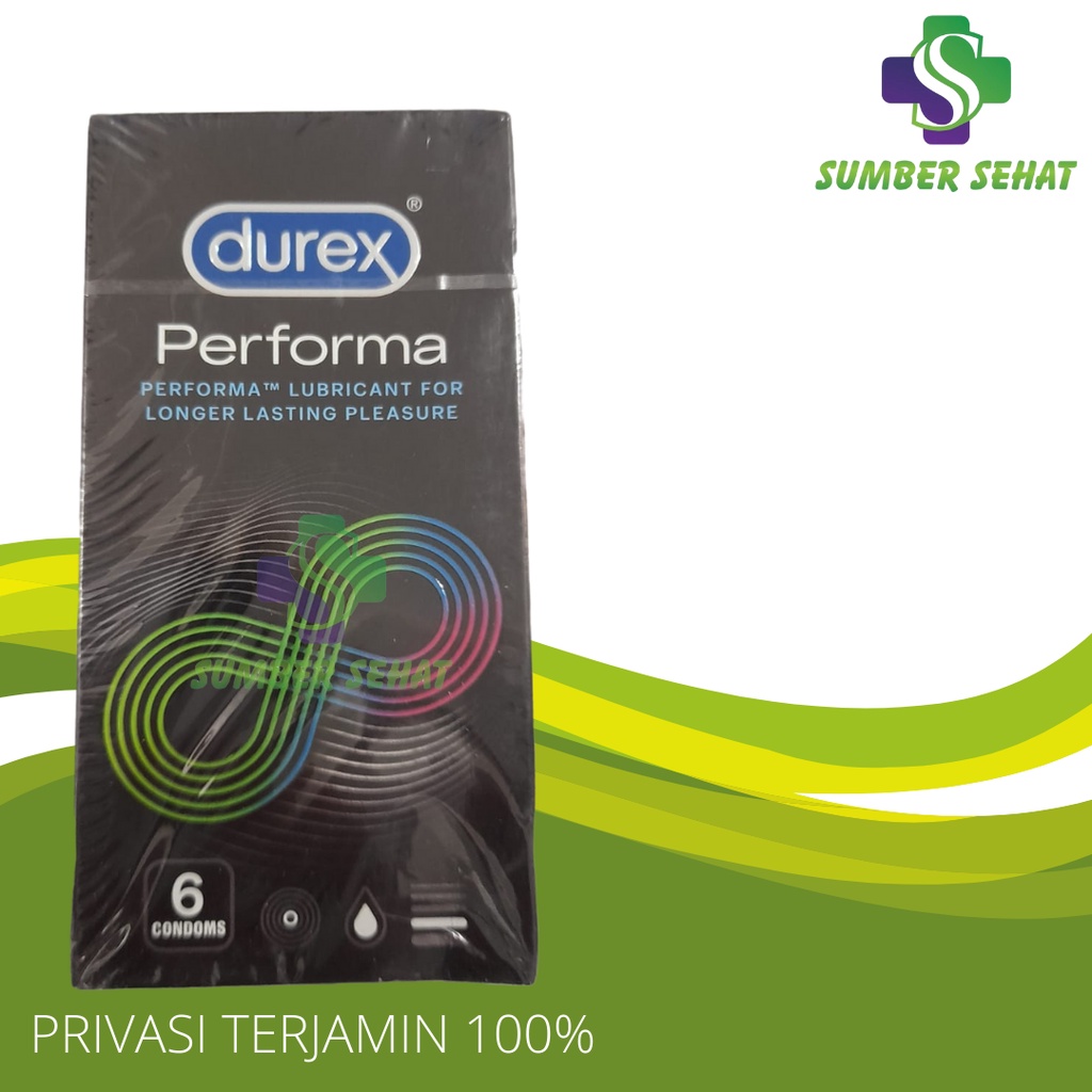 KONDOM DUREX PERFORMA ISI 6 PCS