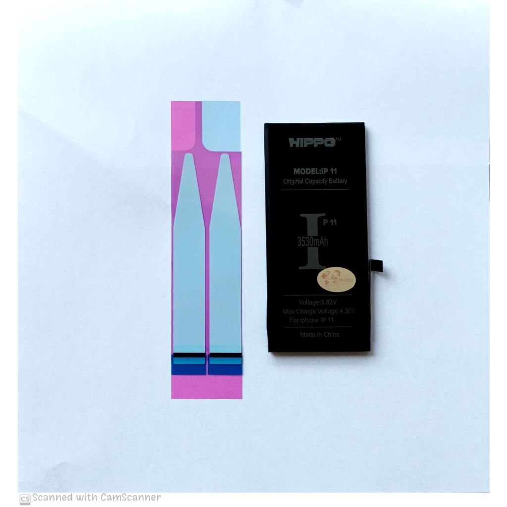 Baterai Hippo Iphone 11 /  Iphone 11 Pro / 11 Pro Max 3969 mAh Garansi Resmi
