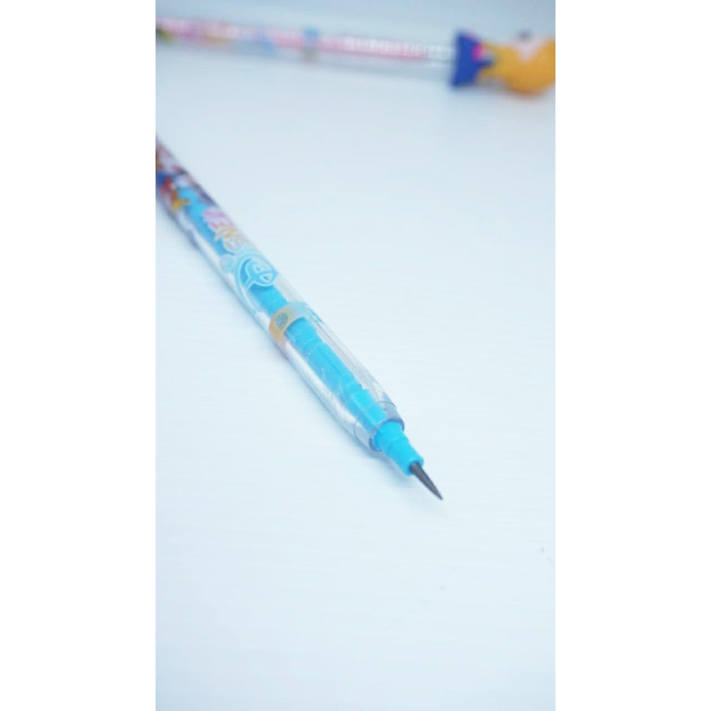 PENSIL BT21 SUSUN KARAKTER BANGTANBOYS PENSIL PELOR IMPORT ALAT TULIS SEKOLAH PENSIL ANAK TERMURAH