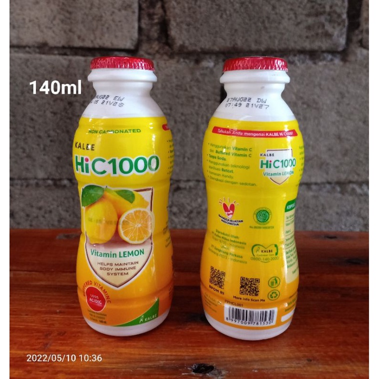 hi c 1000 kalbe 140ml vitamin c | minuman vitamin C