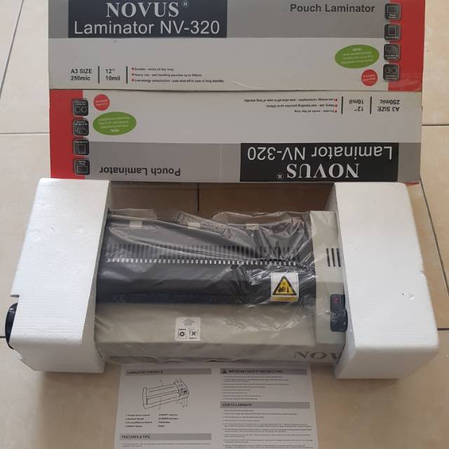 Mesin press laminating laminasi laminator A3