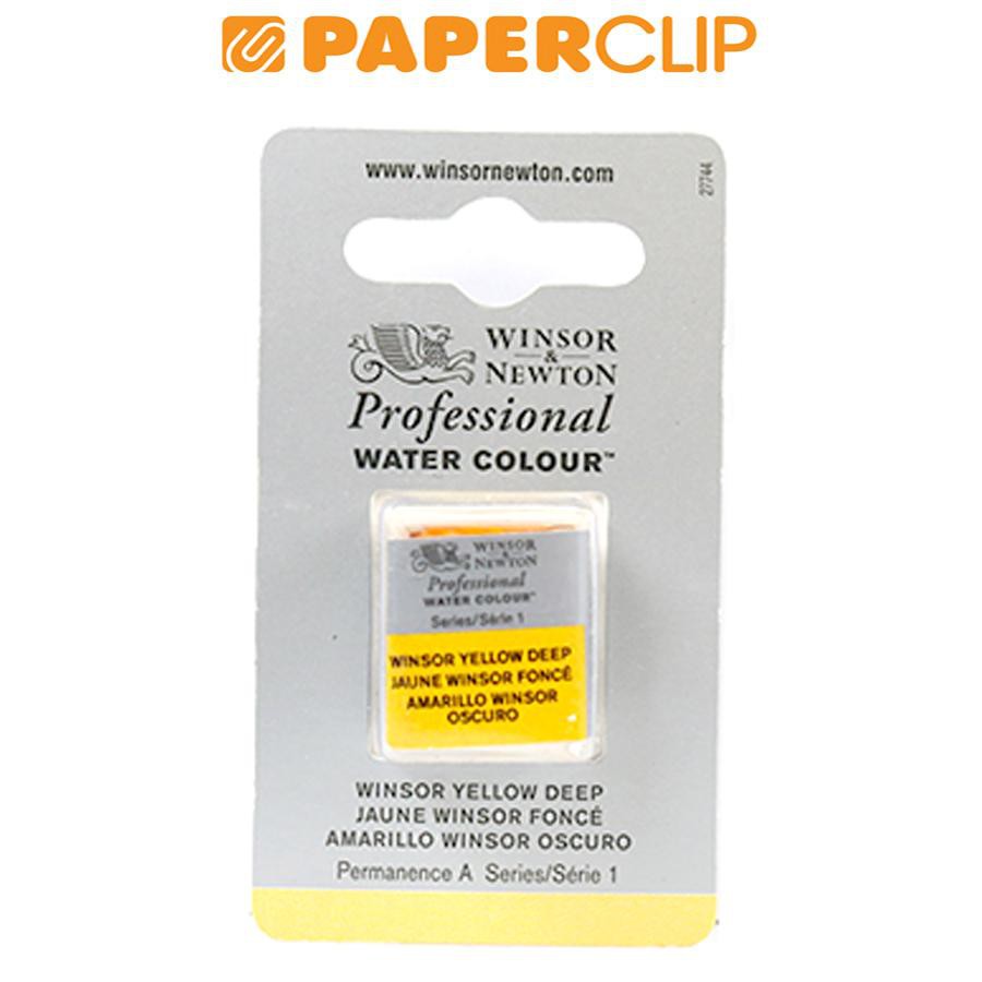 

PROFESSIONAL HALF PAN WINSOR & NEWTON S10101731CWC WINSOR YELLOW DEEP
