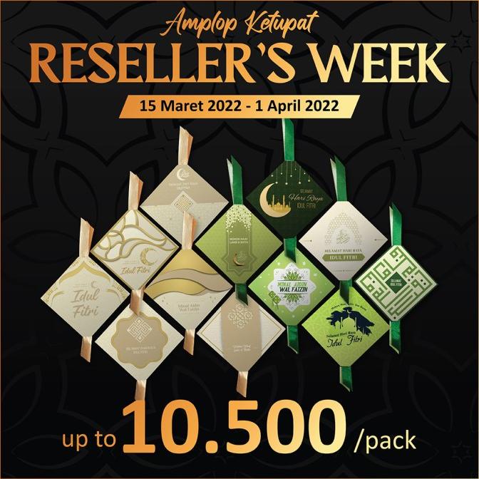 

Angpao Amplop Lebaran / Idul Fitri Unik Bentuk Ketupat