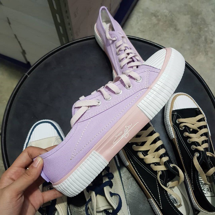 SNEAKERS WANITA MODEL KOREA / CANVAS SNEAKERS IMPORT-8