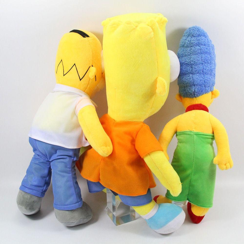 Needway Simpsoned Mainan Mewah Kawaii Lucu Mainan Anak Kartun Menghias Anak Dewasa Hadiah Boneka Plushie