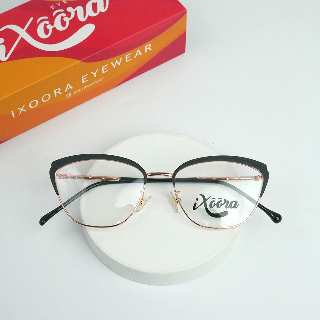 [Best Seller Paket Photocromic] Kacamata Ixoora Ervanda