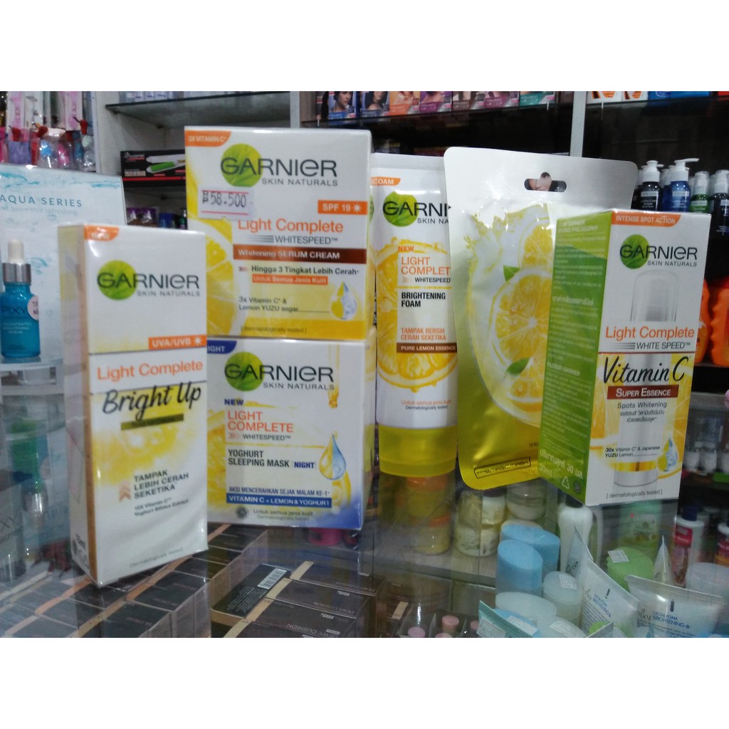(COD BISA)✅ Garnier Light Complete Paket Hemat 2