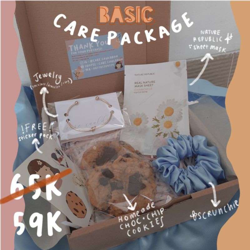 

CARE PACKAGE/GIFT BOX untuk KADO