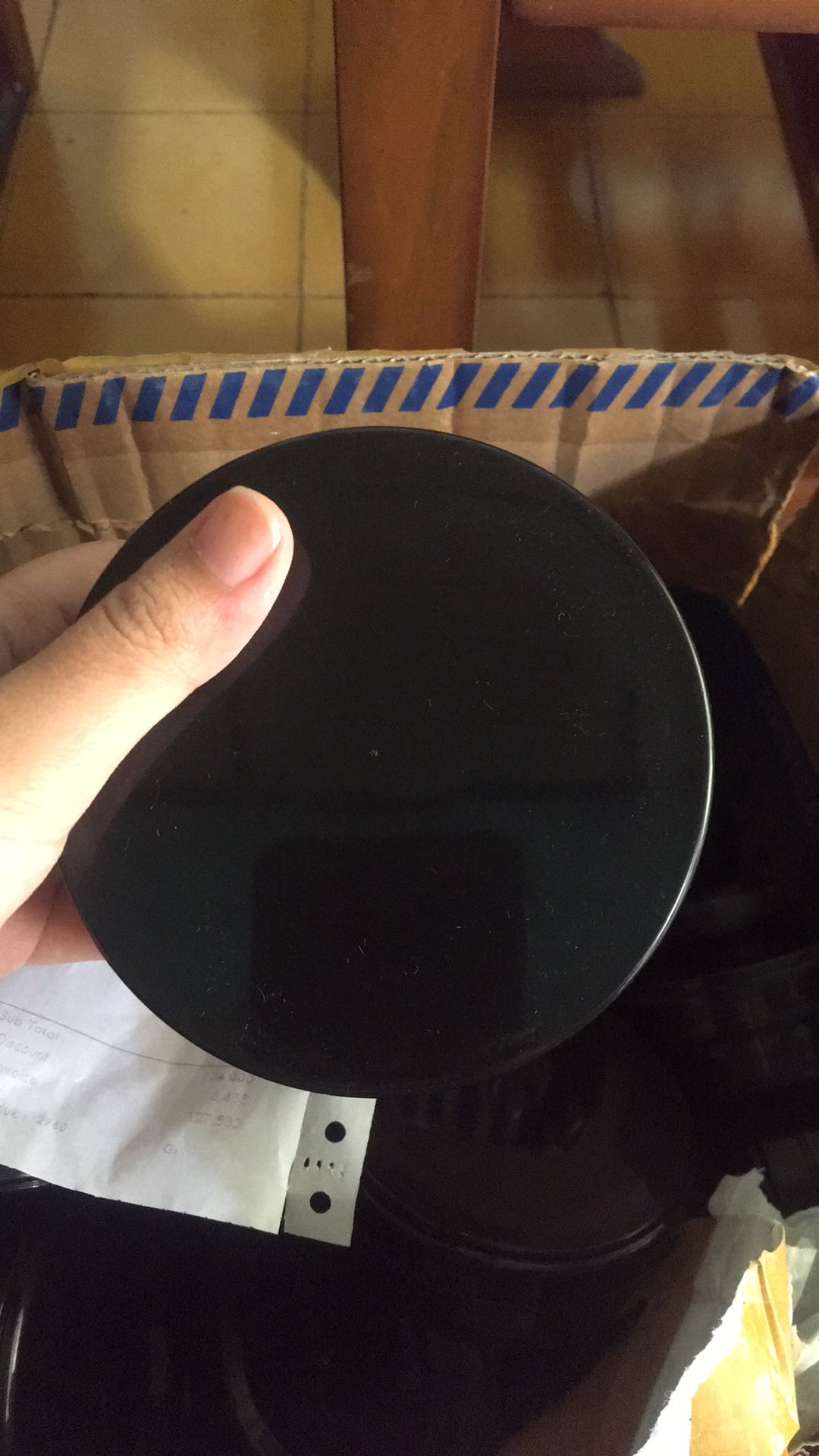 Pot Lulur 250 Gr Hitam / Kemasaan 250 Gr / Pot 250 Gr