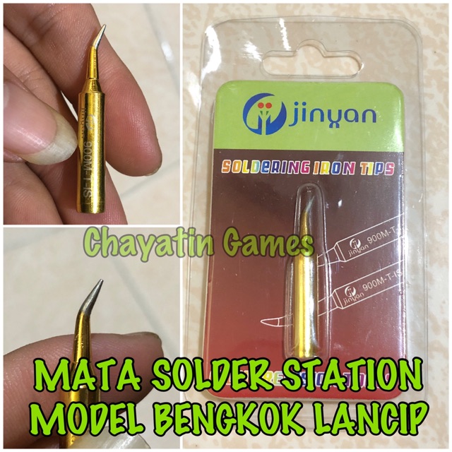 MATA SOLDER STATION ORI JINYAN 900M-T MODEL CUTTER WARNA EMAS - GOLD