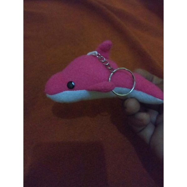 GANTUNGAN KUNCI BONEKA DOLPHIN / LUMBA-LUMBA / HIU / BABY SHARK