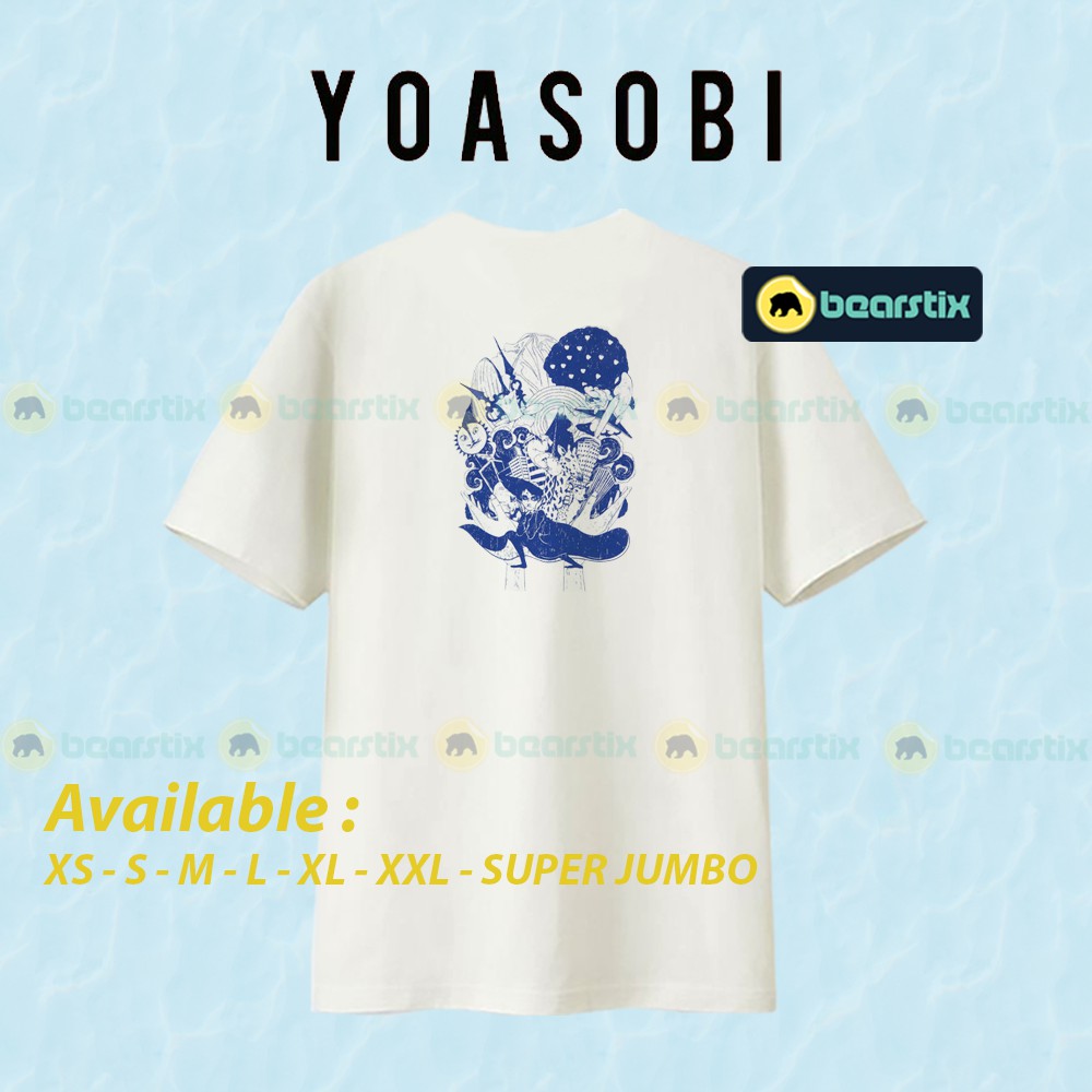 T-SHIRT GUNJO YOASOBI X UNIQLO UT JAPAN TOP TSHIRT STREETWEAR KAOS DISTRO - BEARSTIX