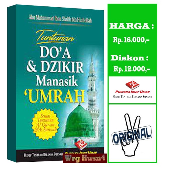 Jual Buku Saku Tuntunan Doa Dan Dzikir Manasik Umrah Shopee Indonesia