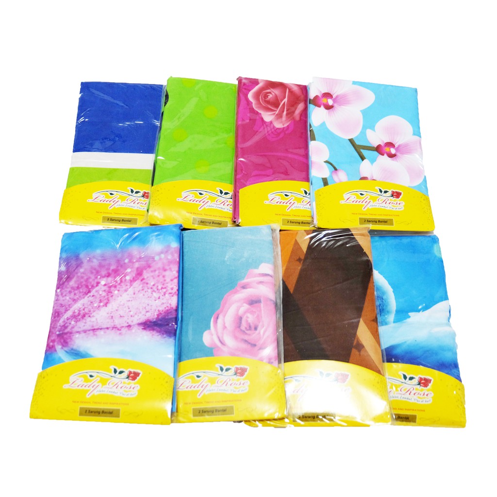 Sarung Bantal &amp; Sarung Guling LADY ROSE / INTERNAL