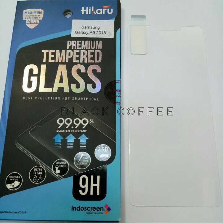 HIKARU BENING Tempered glass Samsung A9 2018 4kamera