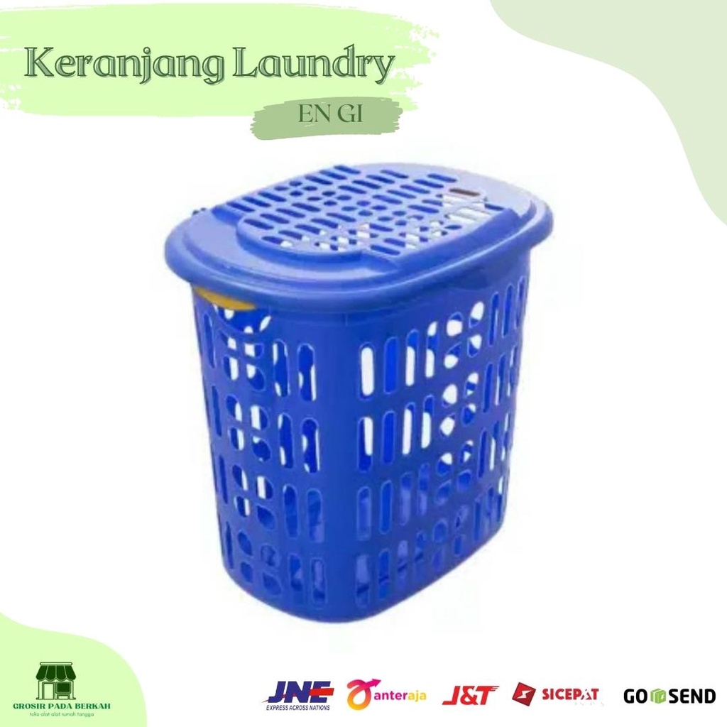 GPB - Keranjang Laundry Tutup - Keranjang Baju Plastik