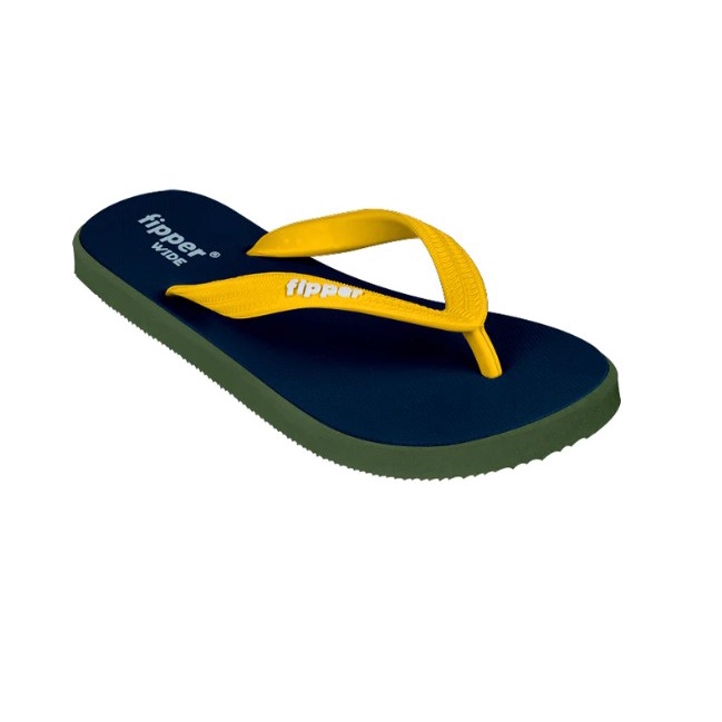 Sandal Fipper Wide Blue Snorkel Green Army Yellow Original