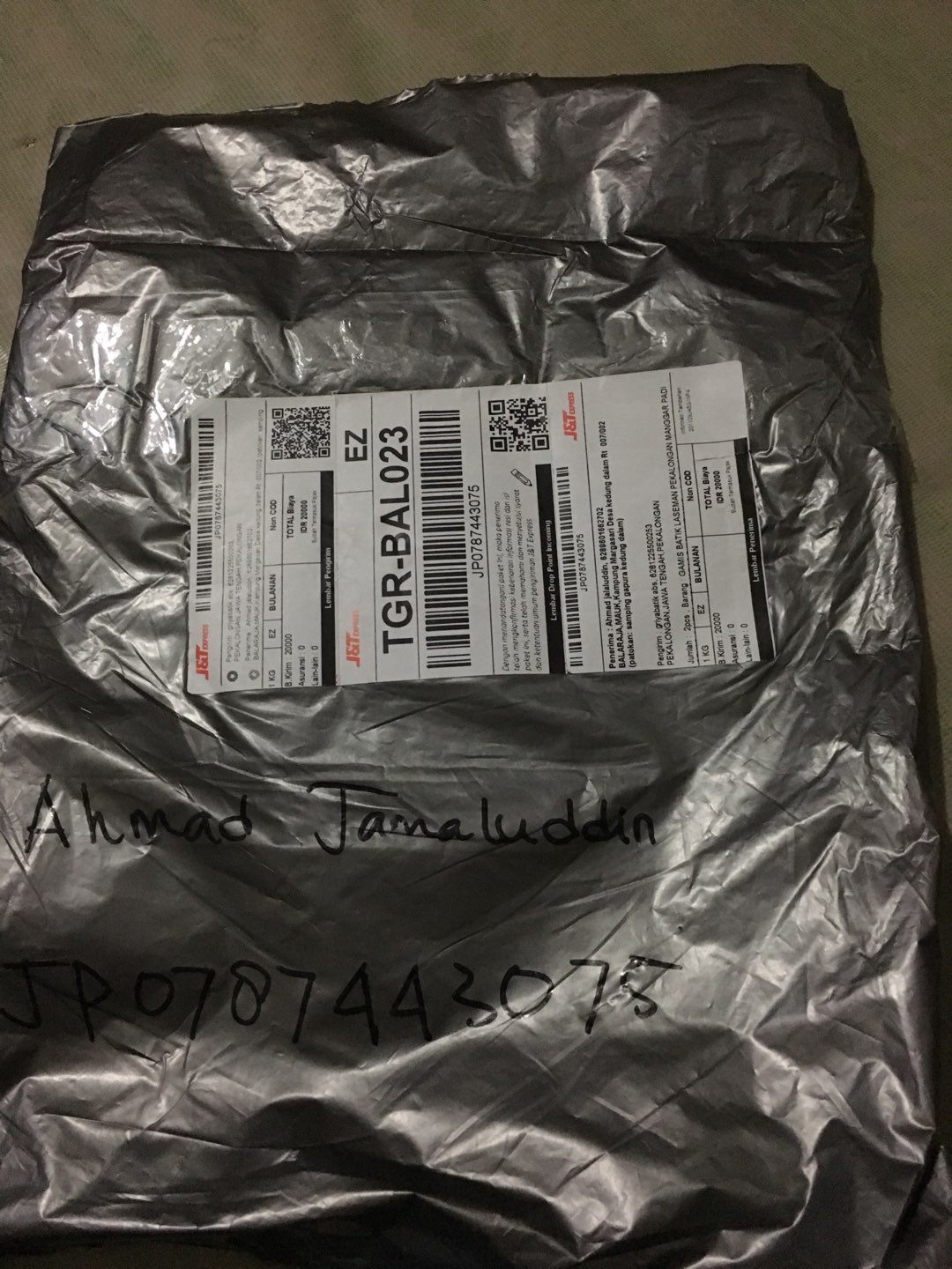 Gamis Batik Modern Murah Katun Halus Kombinasi Truntum, Ori Batik Aksara Pekalongan Big Size Jumbo