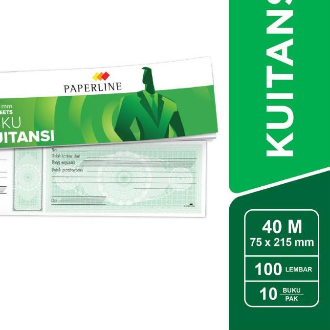 

Terbatas❄️ Buku Kwitansi Kecil Paperline ( 10 buku ) |Promo!!!|launching|New!