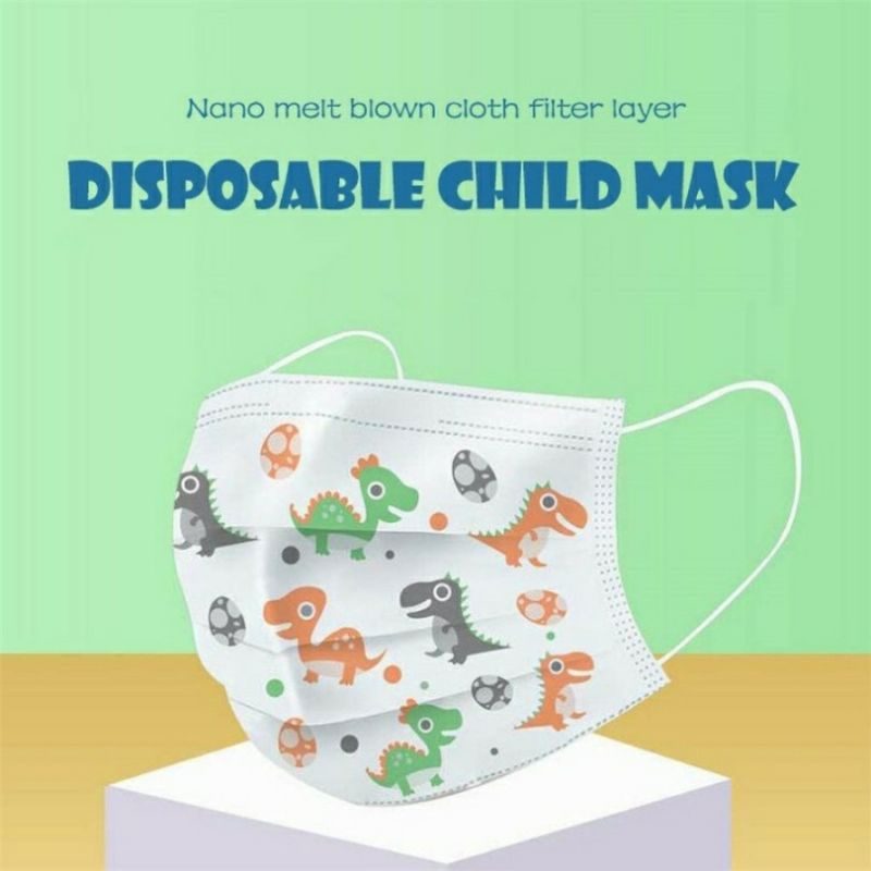 Masker anak 3 ply 3ply Kids Child mask motif Earloop isi 50 Pcs motif