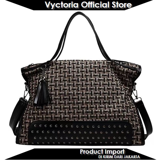 (COD) Vyctoria VOS5139 Tas Selempang Wanita Fashion Tote Bag Murah Import Promo EL5139 LT1280 JT9653 GT1826 BQ3166 CR7768 5139 1280 9653 1826 3166 7768