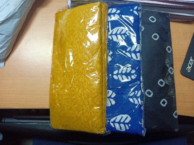 Kain Batik Embos Motif/kain Polos / Batikatasan / Batikpekalongan