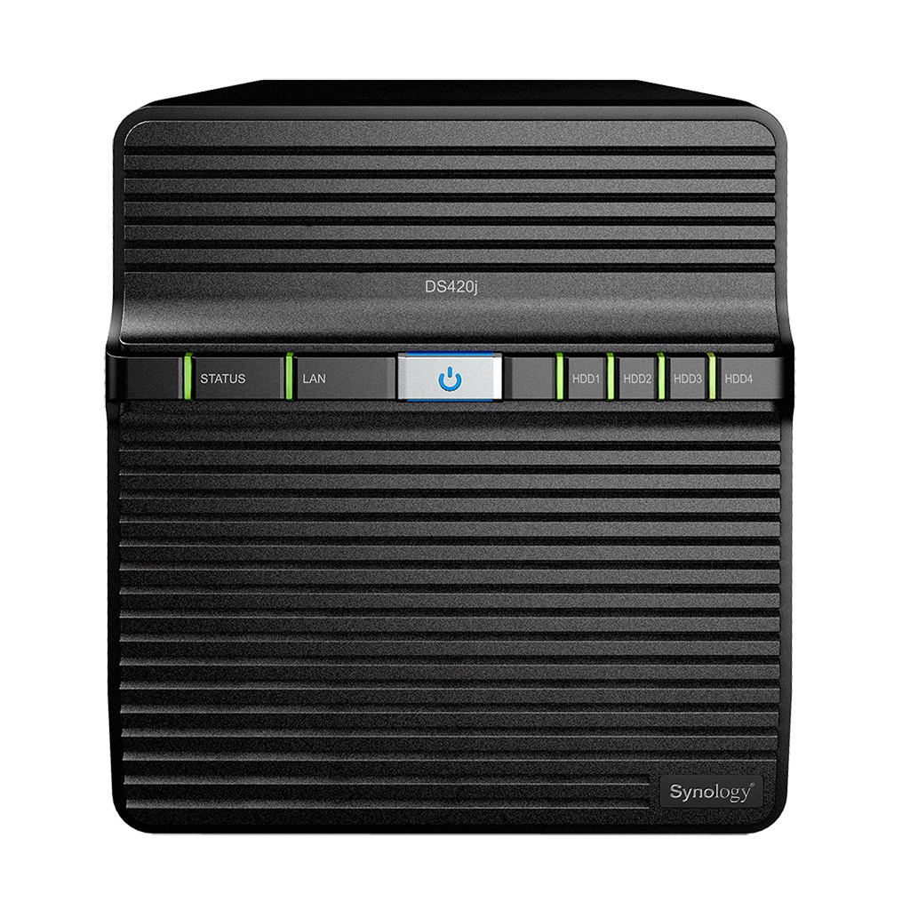 Synology DiskStation DS420j 1 GB RAM 4-BAY Realtek Dual Core