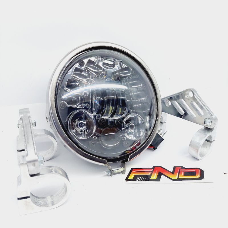 lampu daymaker 19 led 5.75 inci usa inc blackbird pnp batok l2g vanvan yl pece tirev ninja tiger