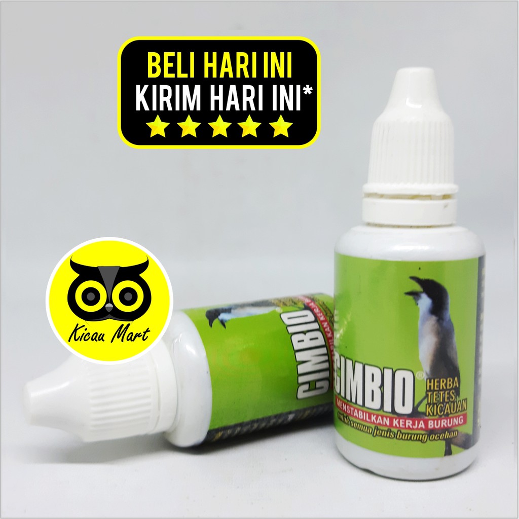 Vitamin Obat Burung Murai Kacer Ciblek Pleci Cimbio Herba Tetes Kicauan Penambah Power Gacor Vcimbsk Shopee Indonesia