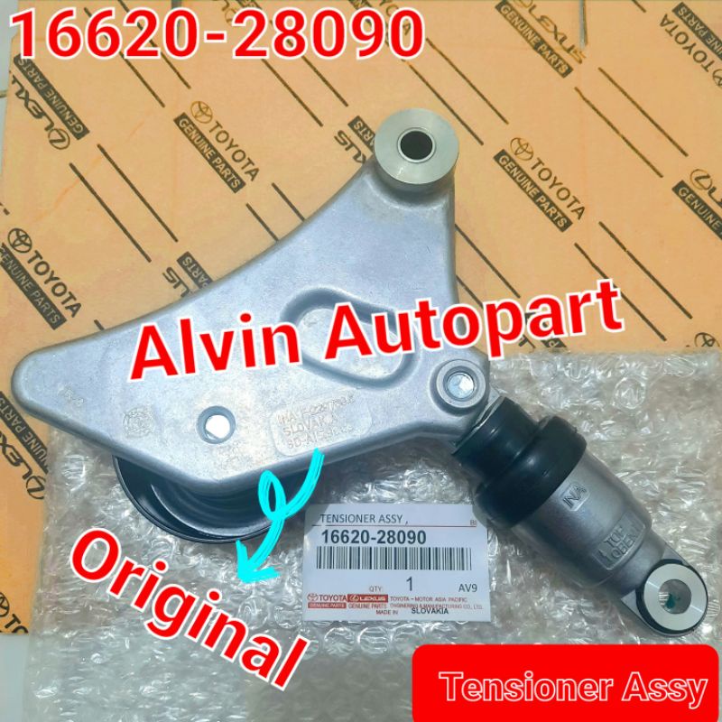 ORIGINAL TENSIONER FAN BELT TOYOTA CAMRY ACV31 ACV41 RAV4 ACA31 2.0 2000CC 1AZ-FE ASLI