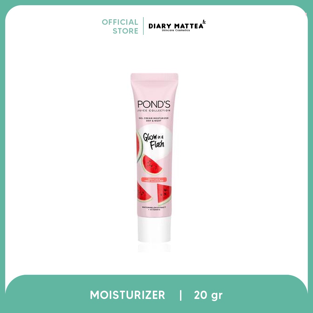 ♥️ DIARY ♥️ Ponds Juice Pelembab Muka Moisturizer Watermelon 100% Free Alcohol W Vite&Hyaluronic 20G