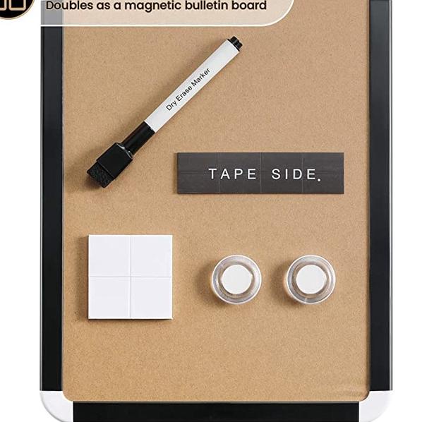 

Vusign Magnet Whiteboard / Papan Tulis Magnet Gantung 28 x 22 cm Gratis Spidol Pin Penghapus KK3495A ..