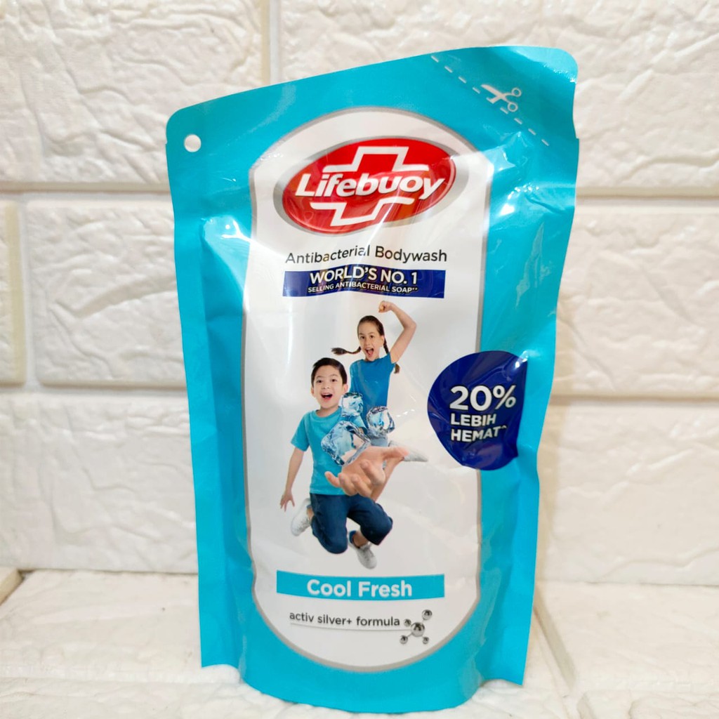 Lifebuoy Body Wash Hemat20% Original 250ml - Cool Fresh